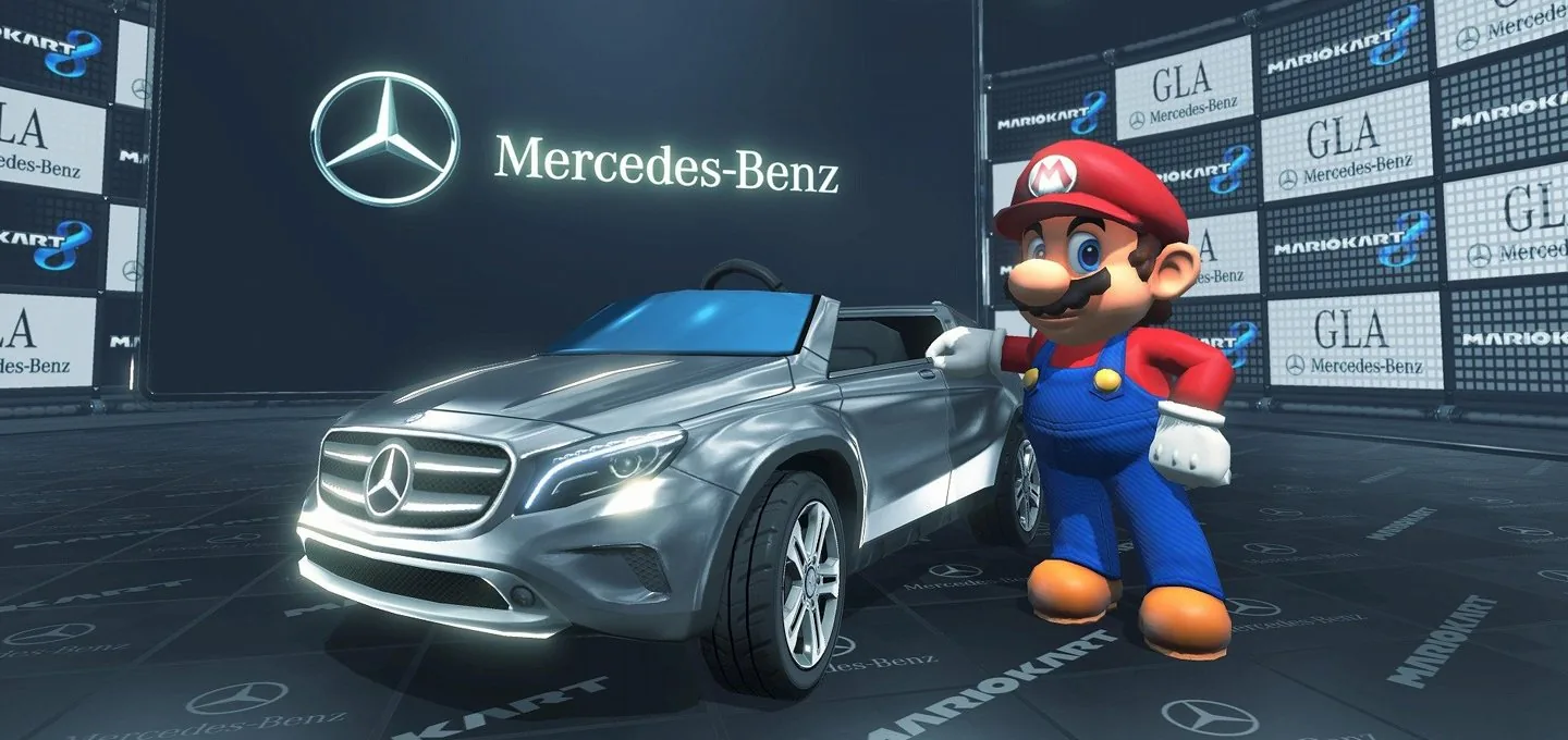 Mercedes-Benz in Mario Kart 8